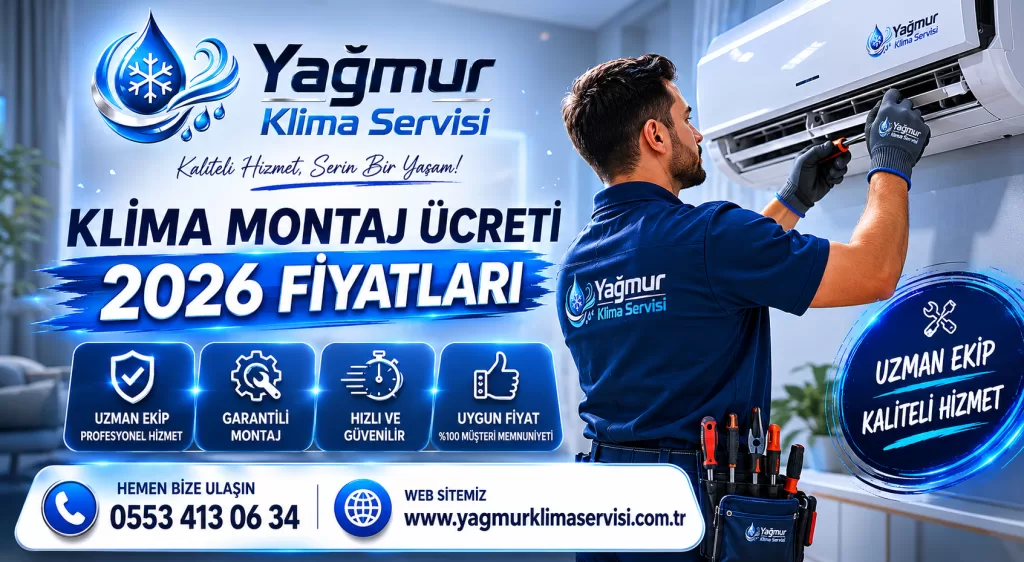 Klima Montaj Ücreti 2026 Fiyatları Ne Kadar?